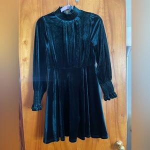 In Loom brand. Size small green dress. Worn once.